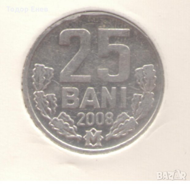 Moldova-25 Bani-2008-KM# 3, снимка 1
