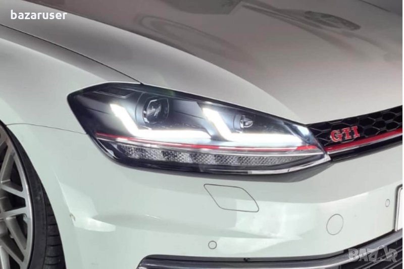 Комплект LED фарове Osram LEDriving GTi Edition за VW Golf 7.5 2017-2020 с черна основа, ляв и десен, снимка 1
