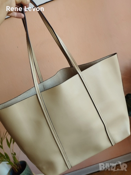 Голяма дамска чанта тип пазарска , снимка 1