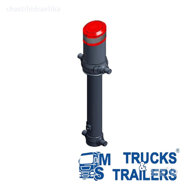 ХИДРАВЛИЧЕН ЦИЛИНДЪР HIDROMAS GHS 155 X 4 X 4960 H - 43155449606-SHORT, снимка 1