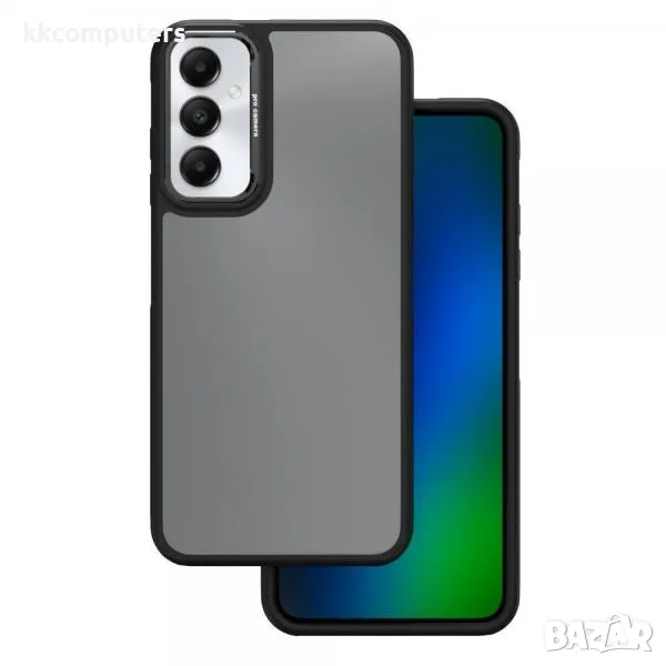 Калъф силикон Crystal Мат /Черна рамка/ за Xiaomi Redmi Note 14 5G Баркод : 3131987, снимка 1