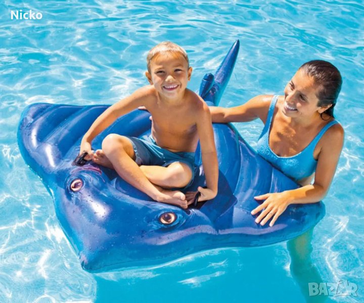 Надуваема играчка Скат INTEX Stingray Ride-on, снимка 1