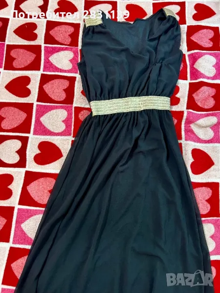 Дьлга черна рокля, снимка 1