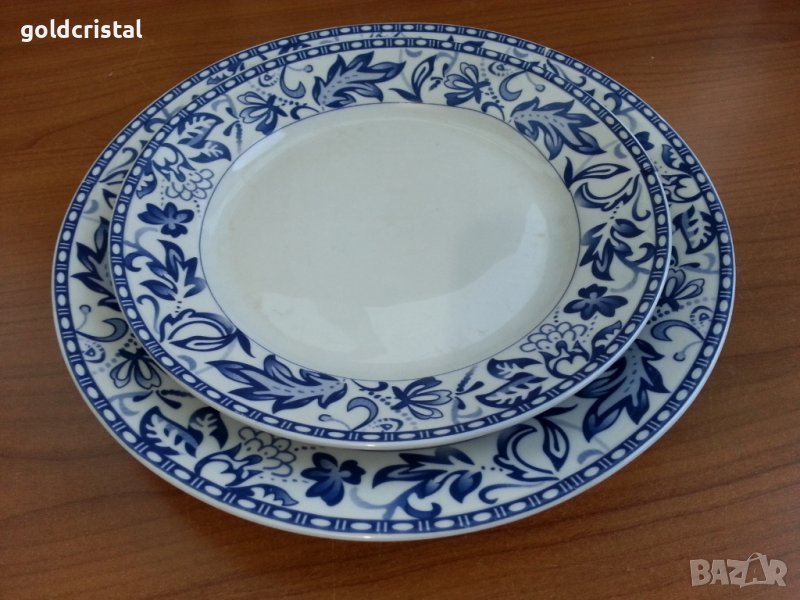 Стар  български порцелан чинии  , снимка 1