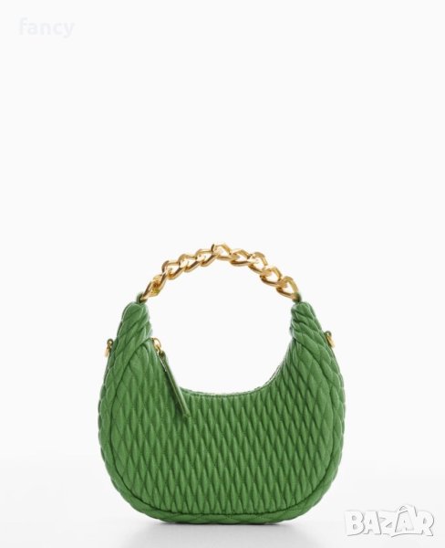Зелена мини чанта Mango, снимка 1