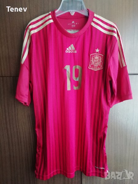 Spain Diego Costa Adidas Испания оригинална тениска фланелка Испания Диего Коща 2014/2015 L, снимка 1