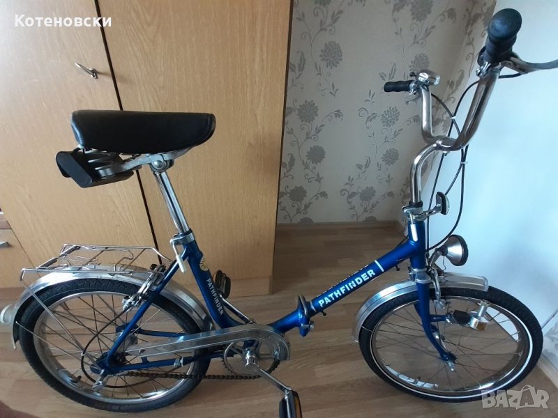 Немски сгъваем ретро веросипед 20 цола, 3 скорости,Патфиндер., снимка 1