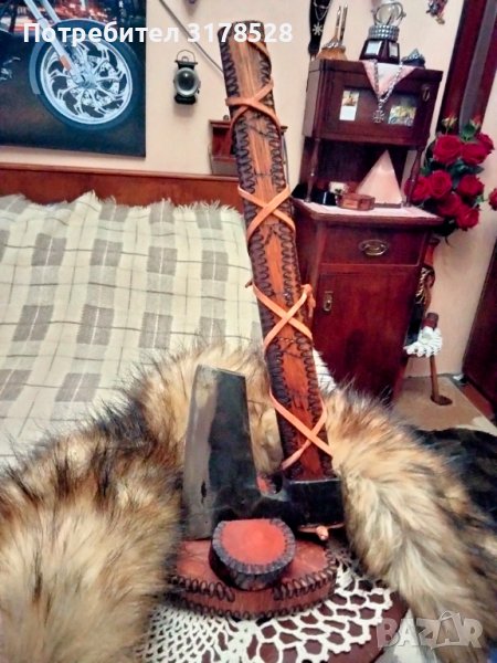 Брадва Викинг ръчна изработка , снимка 1