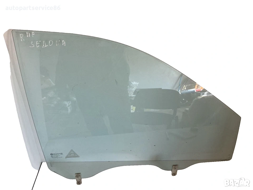 Стъкло на предната дясна врата за KIA Carnival 2.9 CRDi (2006–2012), снимка 1