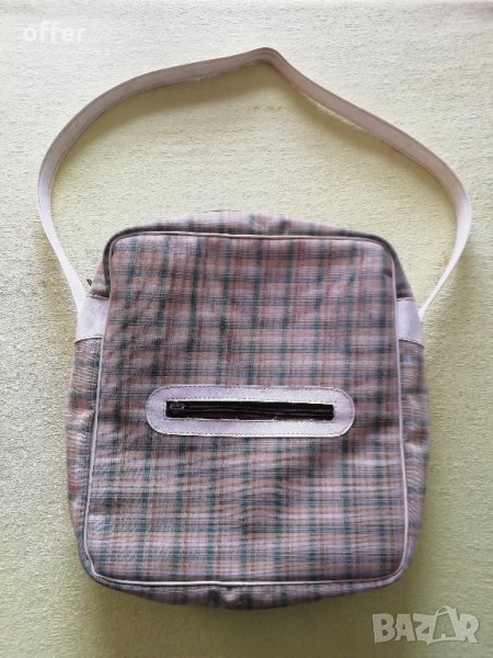 Чанта с презрамка, каре, 30х10х33 см - само по телефон!, снимка 1