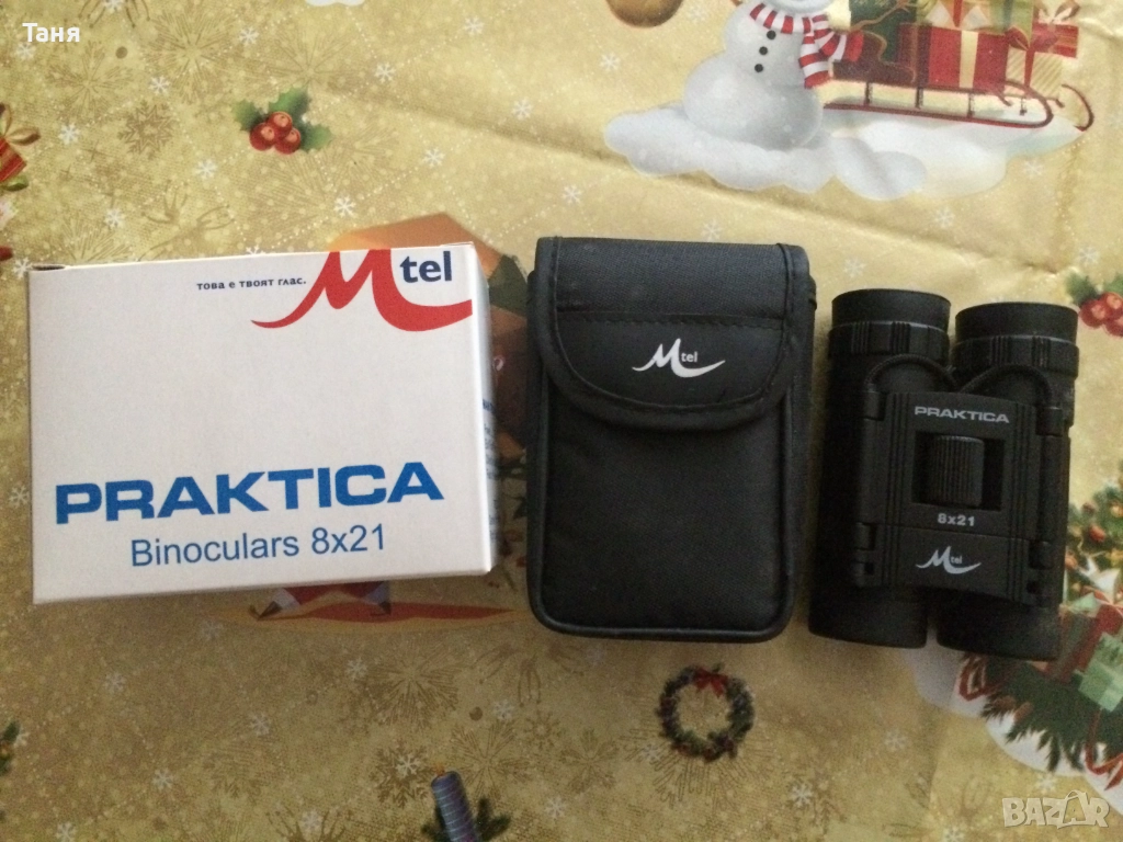 Бинокъл Praktica 8х21 + калъфче - НОВ, снимка 1