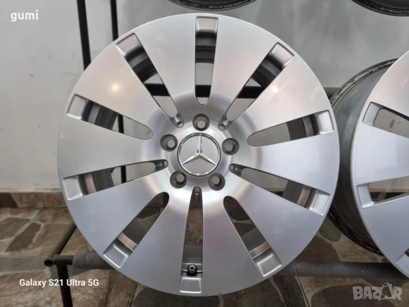 4бр 17ски джанти за MERCEDES 5х112мм A170539 , снимка 1