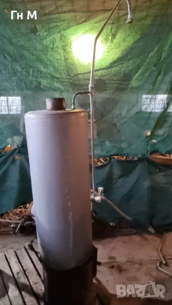 комбиниран бойлер на твърдо гориво и ток, снимка 1