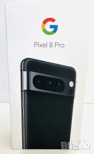 Google Pixel 8 Pro 128 GB, 12GB RAM, Obsidian - с Гаранция, снимка 1
