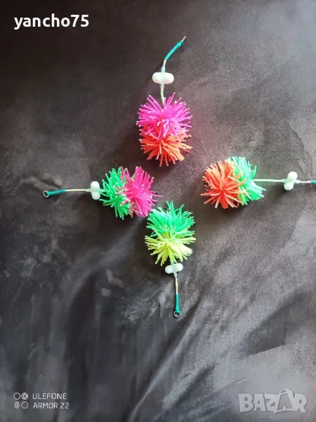 монтаж за сом " двоен таралеж"160 гр+ повод по избор , снимка 1