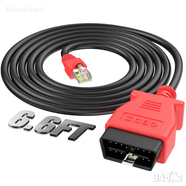 Autel Enet OBD 2 кабел за кодиране на BMW FG серия, Ethernet към OBD II OBDII интерфейсен кабел НОВ, снимка 1