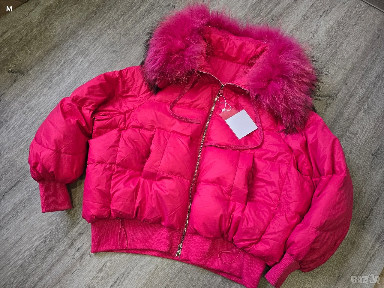 НОВО зимно дамско яке с гъши пух на намаление , снимка 1