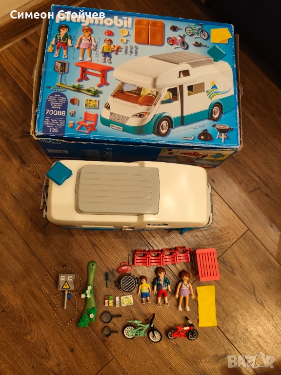 Играчка кемпер Playmobil 70088, снимка 1