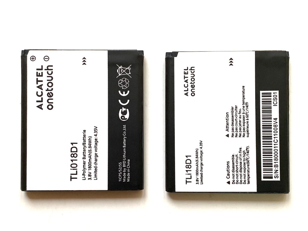 Батерия за Alcatel D5 Dual 5038D TLi018D1 в Оригинални батерии в гр. София  - ID35601380 — Bazar.bg