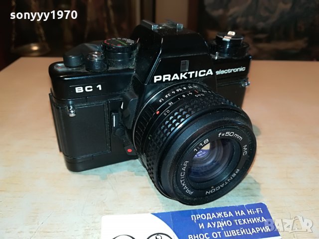 praktica bc1 pentacon-made in gdr 0908211037, снимка 4 - Фотоапарати - 33762837