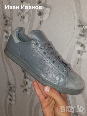 оригинални  маратонки Adidas Originals Stan Smith номер 43 1/3, снимка 12 - Маратонки - 41376888