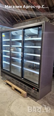 Крайстенна хладилна витрина 215см , снимка 5 - Витрини - 37725179