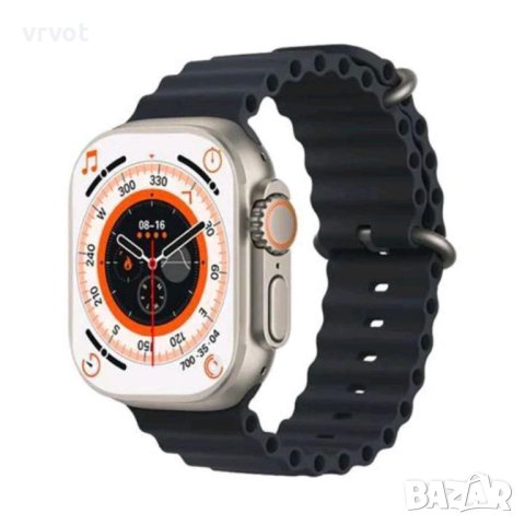 Смарт часовник watch ultra S8 ULTRA MAX 2.08 инча,GPS,Разговори,NFC, Унисекс