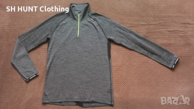 UNIVERN 8161-0415 Geilo 2.0 Baselayer 1/2 Zip 70% Merino Wool размер M работна термо блуза W4-548