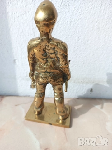 Бронзова пластика - миньор, снимка 6 - Колекции - 51917858