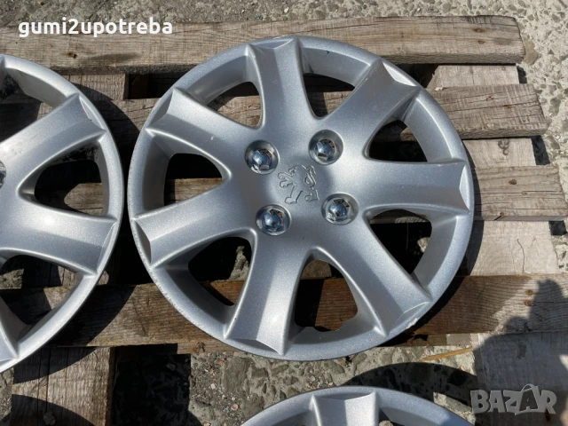 14 цола Тасове Peugeot 206 9687119080 Оригинал, снимка 5 - Аксесоари и консумативи - 50760373