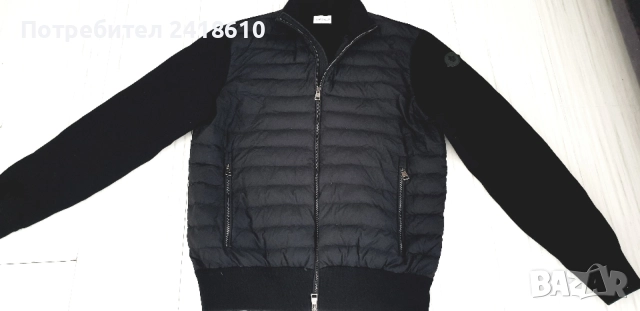 Moncler Cardigan Tricot Down Hybrid Mens Size 50 / L ОРИГИНАЛ! Мъжко преходно Яке!