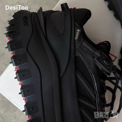 Moncler Trailgrip GTX - Black , снимка 10 - Маратонки - 54324076