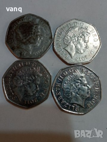 50 пенса Великобритания, снимка 1