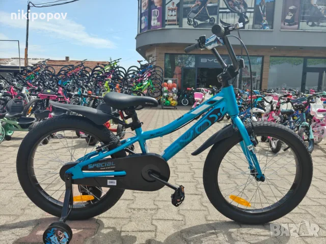 X Детски алуминиев велосипед 20" SPECIAL син