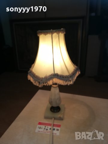 нощна лампа-мрамор-франция 1602211119, снимка 3 - Колекции - 31832987