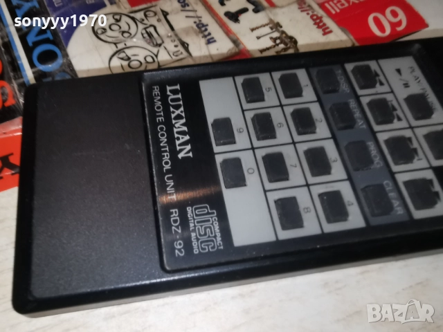 LUXMAN RDZ-92 REMOTE CONTROL-ВНОС SWISS 2212251810, снимка 8 - Ресийвъри, усилватели, смесителни пултове - 52877034