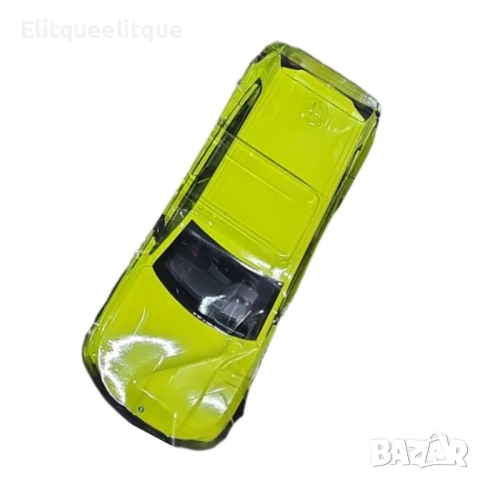 Метална количка 1:24 с реалистични светлини, звуци и дим, снимка 2 - Коли, камиони, мотори, писти - 52346404