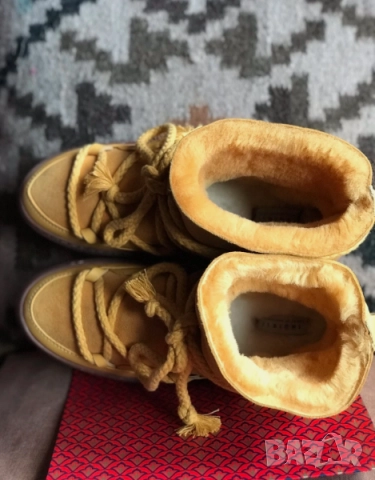 боти / ботуши Inuikii Yellow номер 38, снимка 4 - Дамски ботуши - 52091162