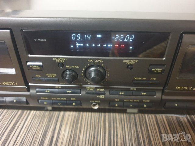 Касетен дек Technics RS-TR575 Двукасетъчен. Всичко по дека работи. В много добро състояние. 088 762 , снимка 9 - Декове - 35230623