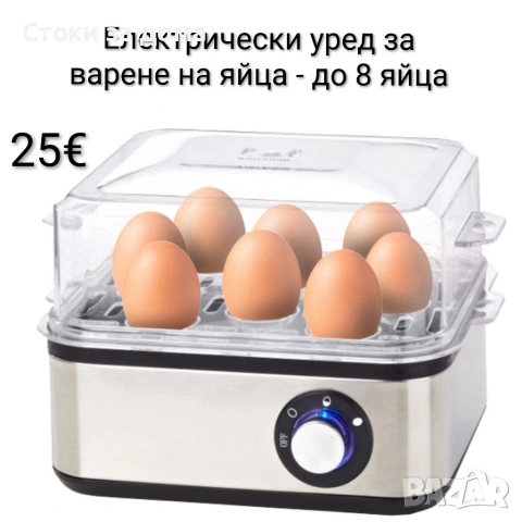 Уред за варене на яйца - до 8 яйца