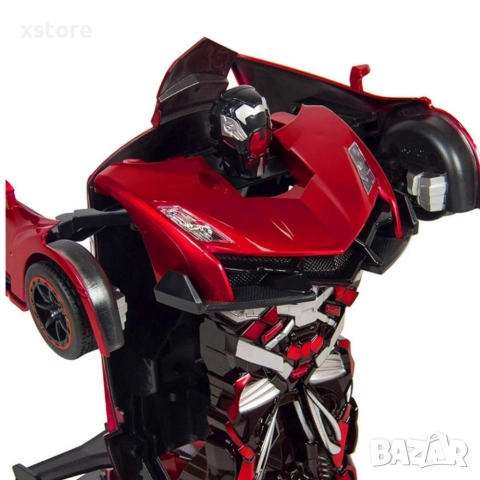 Играчка 2 в 1 робот трансформърс и кола с дистанционно управление, снимка 4 - Коли, камиони, мотори, писти - 52802337