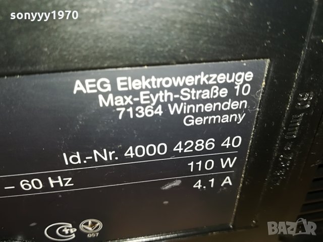 AEG 12-18v li-ion/nicd/nimh battery charger 1608210732, снимка 10 - Винтоверти - 33833809