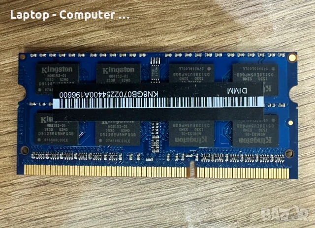 Рам памет Kingston ACR16D3LS1KFG/8G 2Rx8 PC3L-12800s-11-12-F3, снимка 2 - RAM памет - 50703542