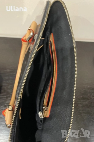 Дамска чанта естествен лак, снимка 5 - Чанти - 51923731