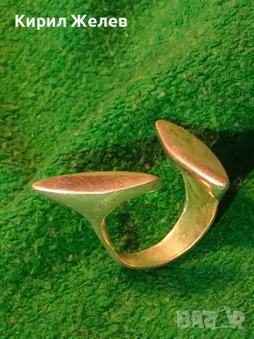 СЕЗГИН - ШАРМАНТЕН БУТИКОВ ФЕШЪН АРТ ОТВОРЕН МОДЕЛ СРЕБЪРЕН ПРЪСТЕН СРЕБРО 925 SEZGIN 49112, снимка 17 - Пръстени - 50192859