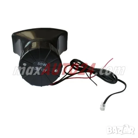 Сирена с микрофон 12 V 50 W, снимка 6 - Аксесоари и консумативи - 55864002