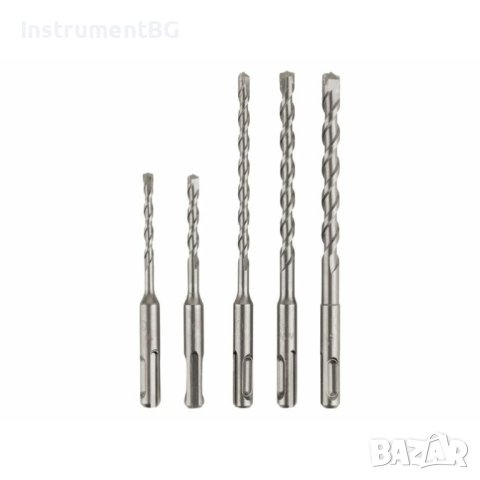 Комплект свредла за бетон PARKSIDE® PERFORMANCE SDS Hammer Grill Bit Set / 5 броя, снимка 2 - Куфари с инструменти - 44281881