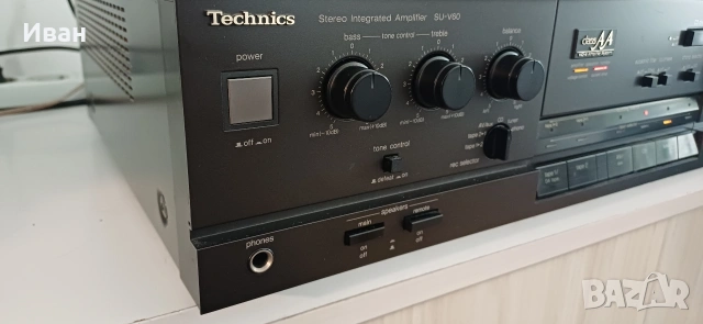 Усилвател Technics SU-V60, снимка 2 - Ресийвъри, усилватели, смесителни пултове - 54165694