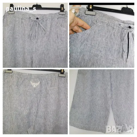 Шест различни броя / Дамски маркови панталони тип бермуди или шалвари, снимка 11 - Къси панталони и бермуди - 15366622