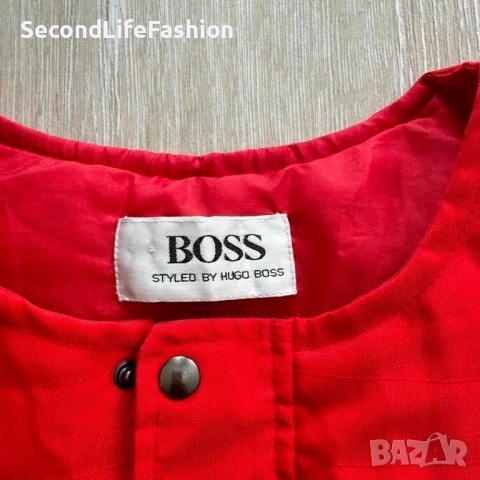 Винтидж мъжки елек Hugo Boss, размер 56, снимка 2 - Якета - 53155484